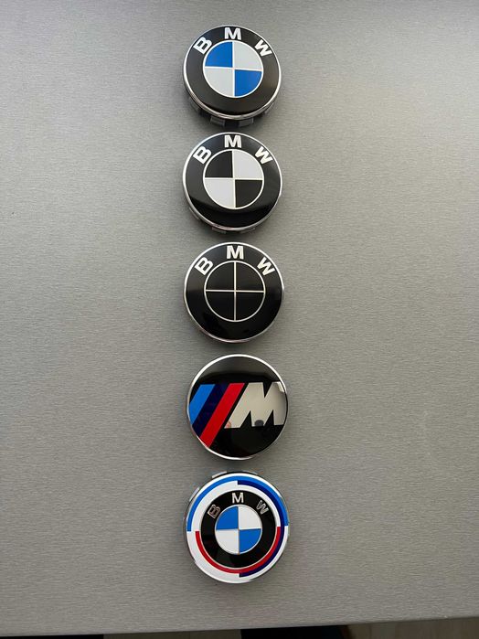 Capace Jante aliaj BMW M Embleme roti capota volan diferite dimensiuni