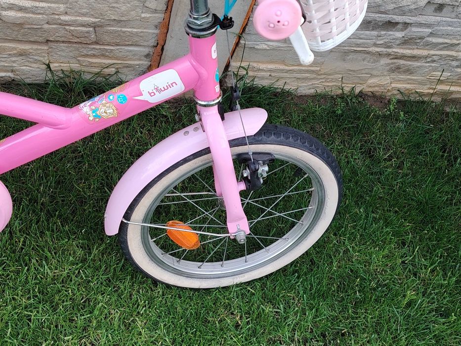 Bicicleta fetite 16'', B' Twin, stare foarte buna.