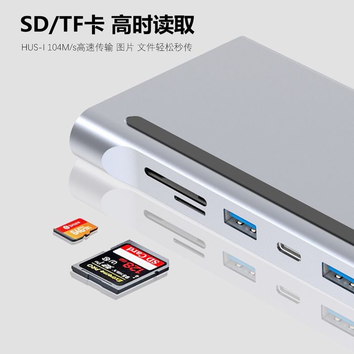 Type c Hub + Подставка для ноутбуков и макбуков