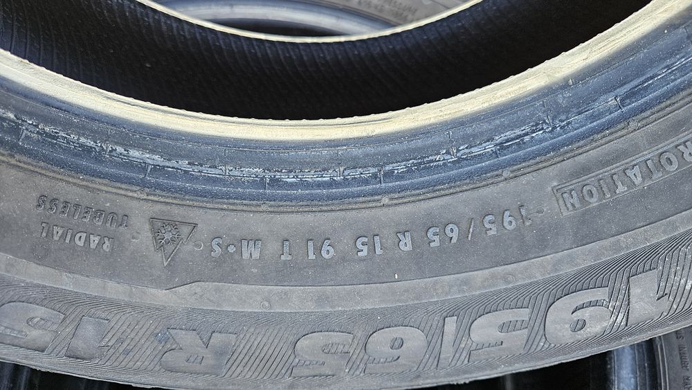 4бр гуми 195 65 15 семперит