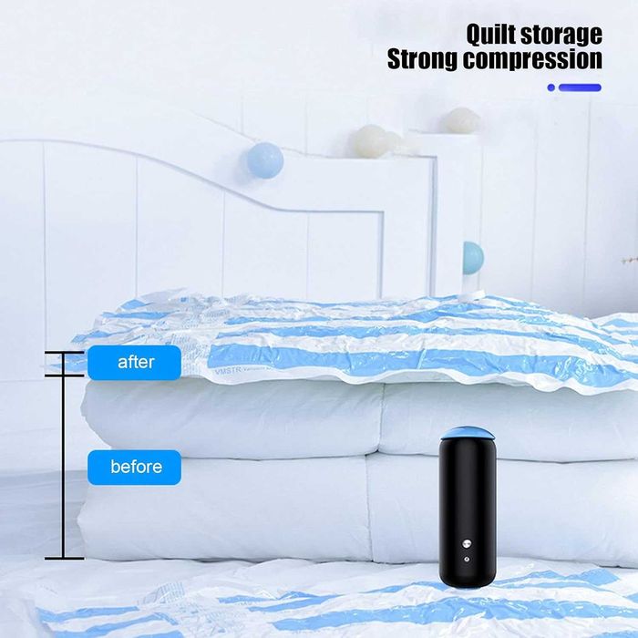 Вакумна помпа за запечатване за дома, съхранение на храна, дрехи