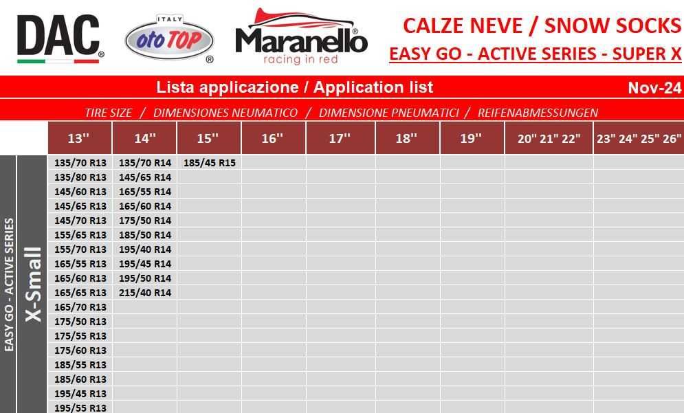 Lanturi auto textile, huse antiderapante zapada, DAC Maranello Super X