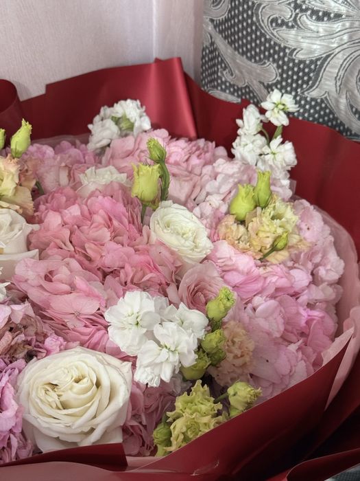 Цветы букет  свежие