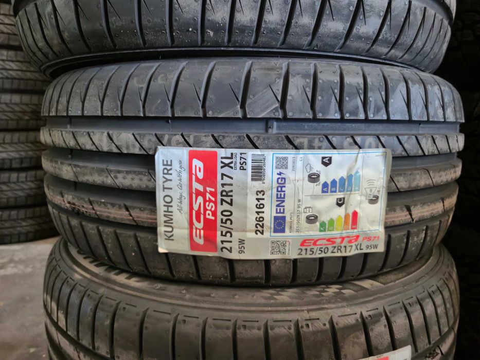4 Anvelope de VARA - 215/50/17 95W XL - KUMHO Ecsta PS71 - NOU - DOT 4623 !