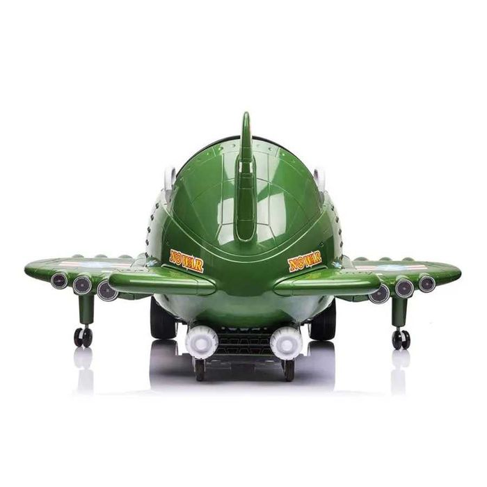 Avion electric pentru copii Kinderauto BJ20201 2x 30W 12V, telecomanda