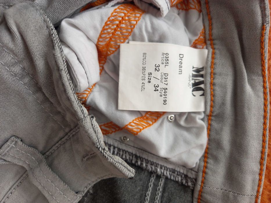 Pantaloni MAC  gri, mărimea 32/34