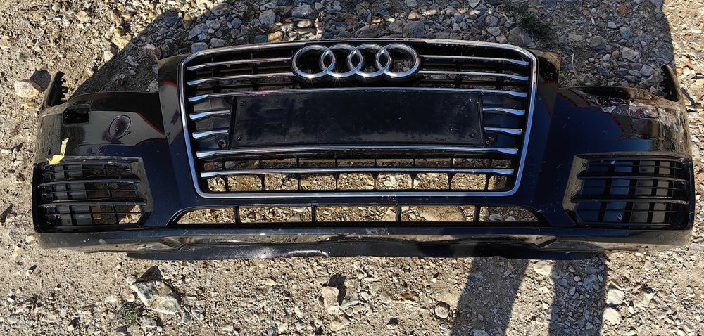 Audi A7 4G 2011-2015 предна броня с решетка