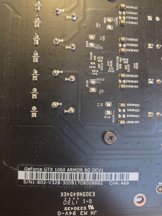 MSI GTX 1060 Armor 6GB GDDR5
