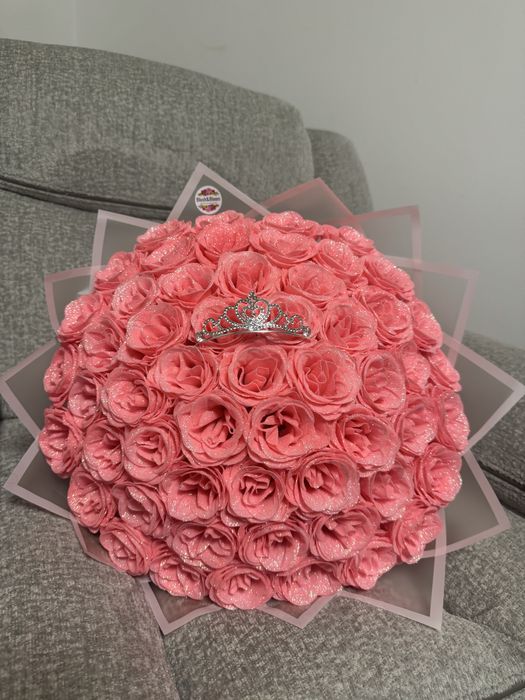 Buchet Trandafiri din Sapun parfumati