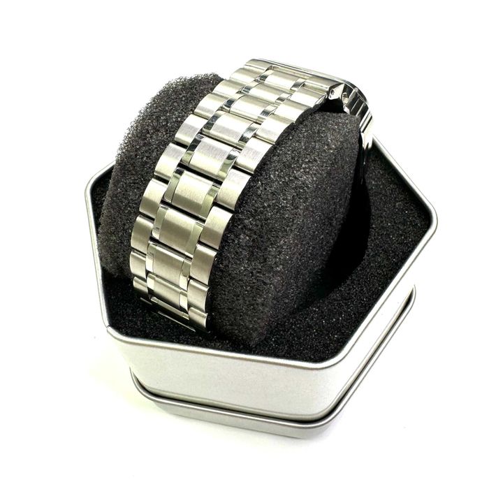 2в1 КОМПЛЕКТ Стоманена каишка + калъфче за Apple Watch ULTRA/SE/9/8/7