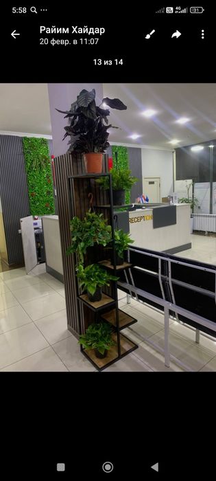 Loft mebel gullar uchun ajoyib gul polka