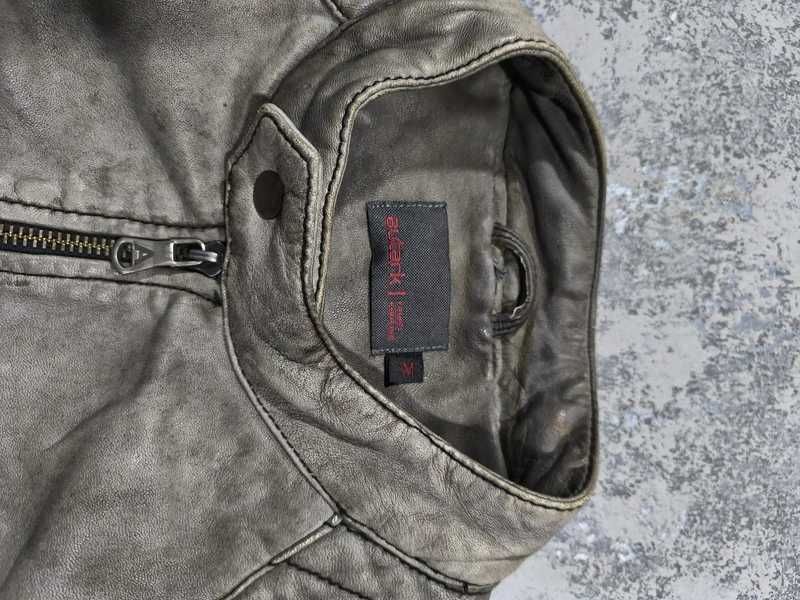 Geaca motor piele naturala M