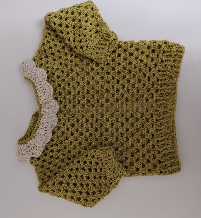 Cardigan crosetat