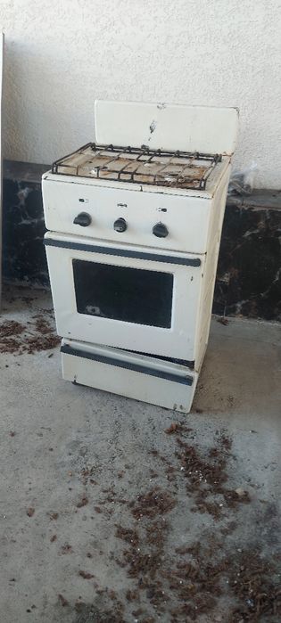 Газ плита в рабочем состоянии