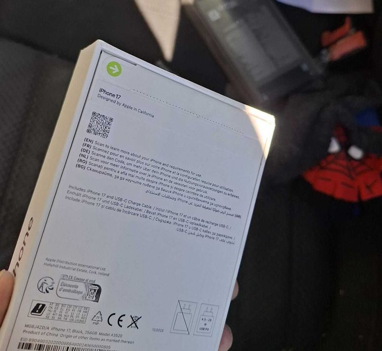 Magazin: Apple iPhone 17 Black 256GB Nou Sigilat Factura Garantie 2 an