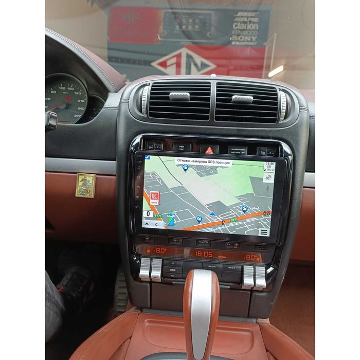 9-инчова мултимедия за Porsche Cayenne (2003-2010) + Подарък камера