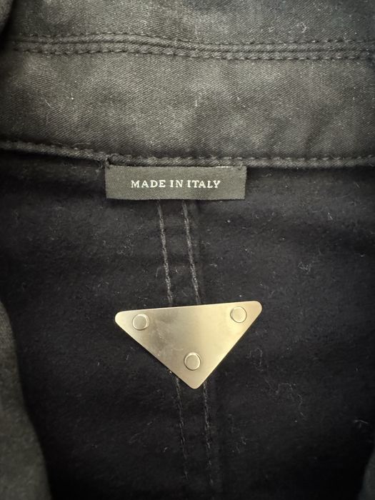Prada Moleskin Blouson Jacket (navy)