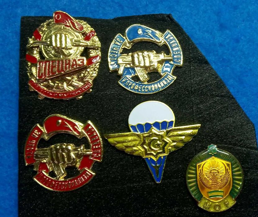 значки и знаки Узбекистан  тяжелый металл