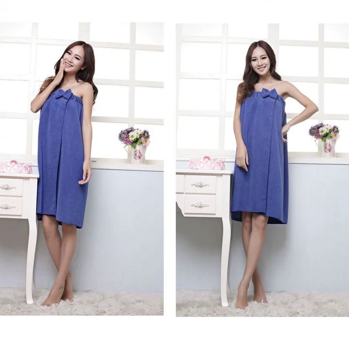 Махровое халат полотенце