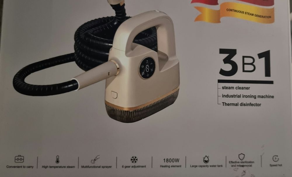 Пароочиститель atreon DFHS-01 белый