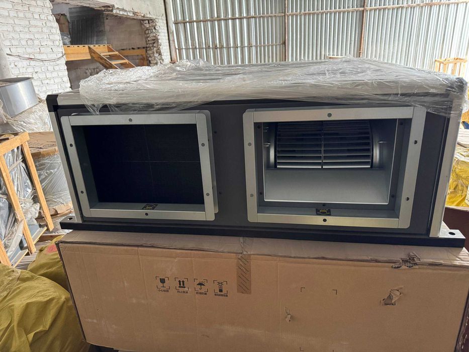 Rekuperator ventilyator AMX BE30 3000m3 380V sanoat rekuperator