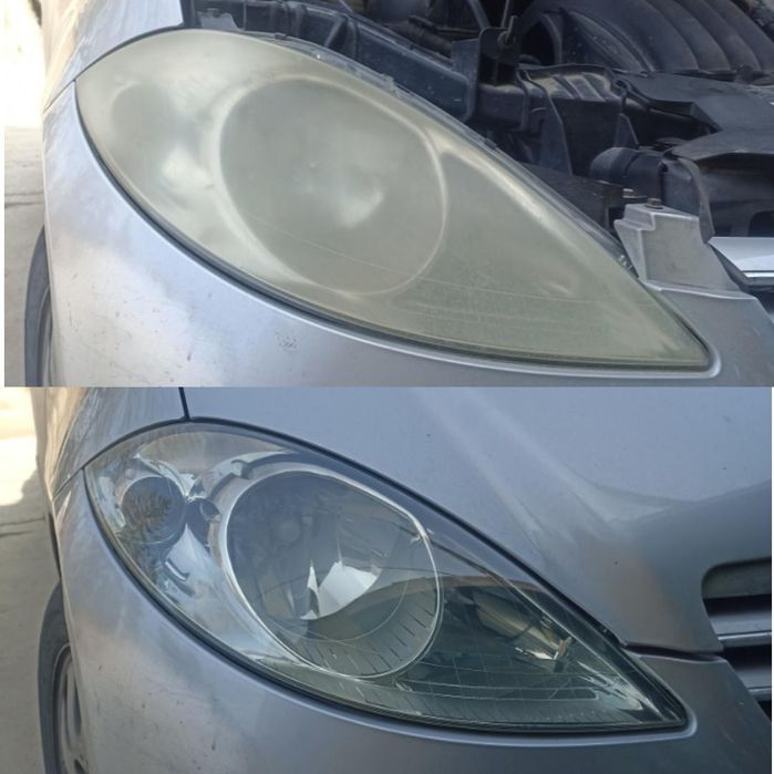 Полиране на фарове-60лв/30,68€ за два фара+керамика