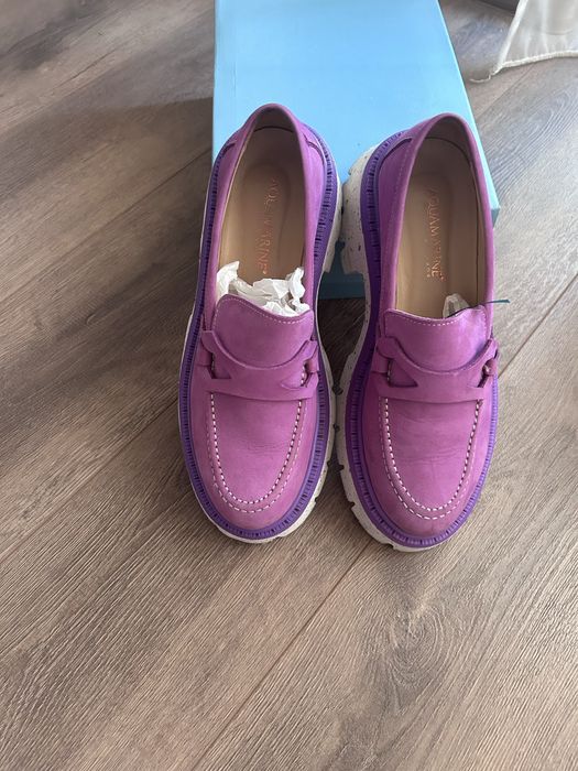 Лоуфъри Aquamarine 40 номер цвят лилав манериал велур