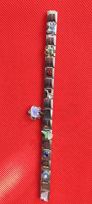 Елегантна дамска гривна от неръждаема стомана, Nomination style