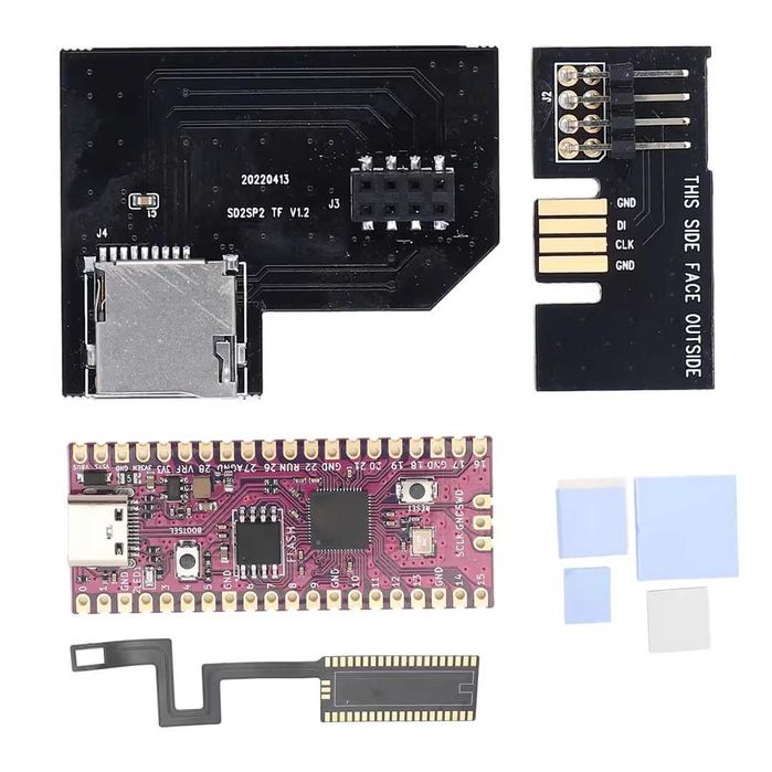 Kit de pornire  GC DOL 001, placă de dezvoltare consolă RPi Picoboot