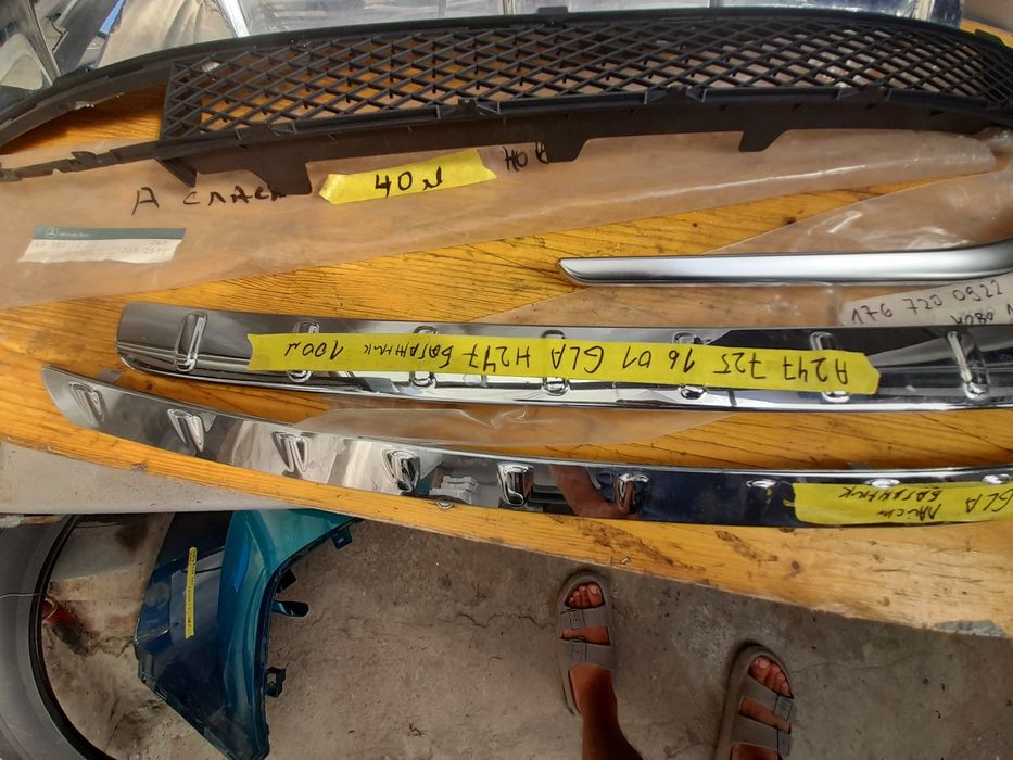 Лайсна решетка врата Mercedes  A246 Gla A156 A176/ A168 A292 C247 GL