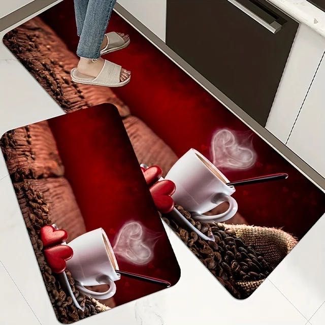 Водоустойчиви постелки комплект 2бр за кухня и баня - различни модели