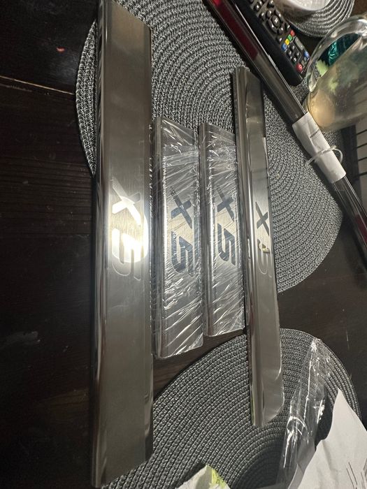 Декорация прагове БМВ BMV Х-5 X 5хром