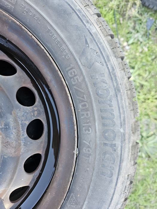 Железни джанти 5j 13  с гуми 13 от корса corsa