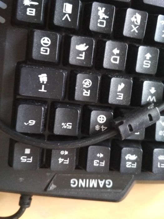 Игровая клавиатура - Hand Game Keyboard ,с подсветкой!