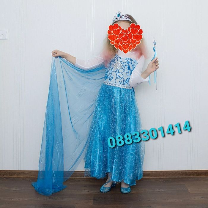 Рокля Елза Замръзналото кралство Frozen