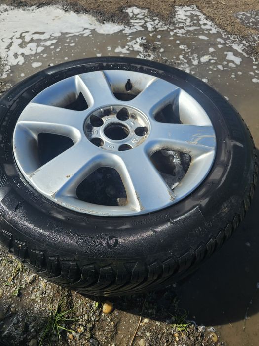 Roti Touran cu jante + anvelope  205 55 r16