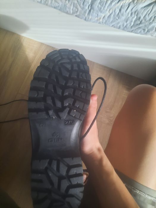 Берцы мех кожа новыи