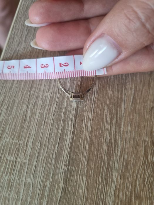 Inel aur 18k cu diamante naturale 0.28 ct