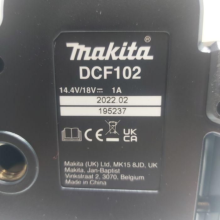 Акумулаторен вентилатор Makita DCF102Z