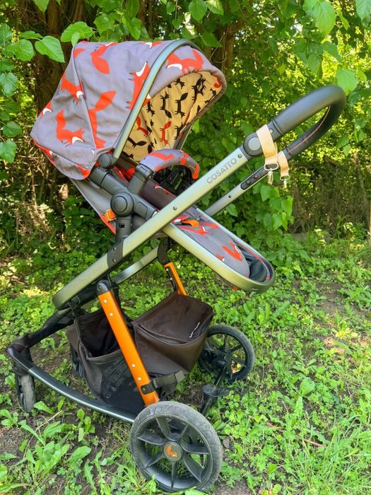 Количка  Cosatto Giggle Quad 3 в 1 Charcoal Mister Fox