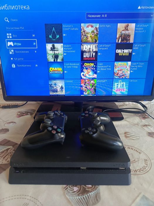Ps4 slim 1tb 
Sony playstation 4 slim 1TB 13.40 oxirgi ofitsal v