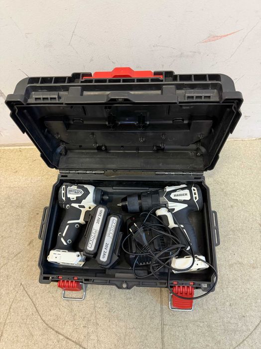 Бормашина & Винтоверт безчеткови CDB04W&HID01W 2x2AhCase/Прахосмукачка