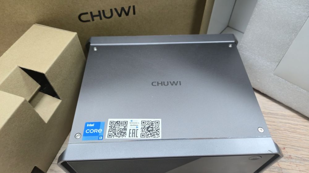 Мини ПК (Неттоп) Chuwi CoreBox i3/16/512
