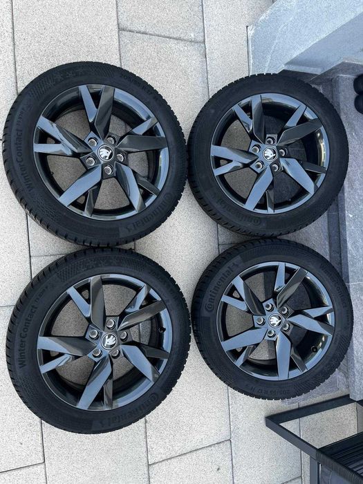 Set Jante cu cauciucuri de iarnă Skoda Octavia 4 205/55R17 DOT 2025
