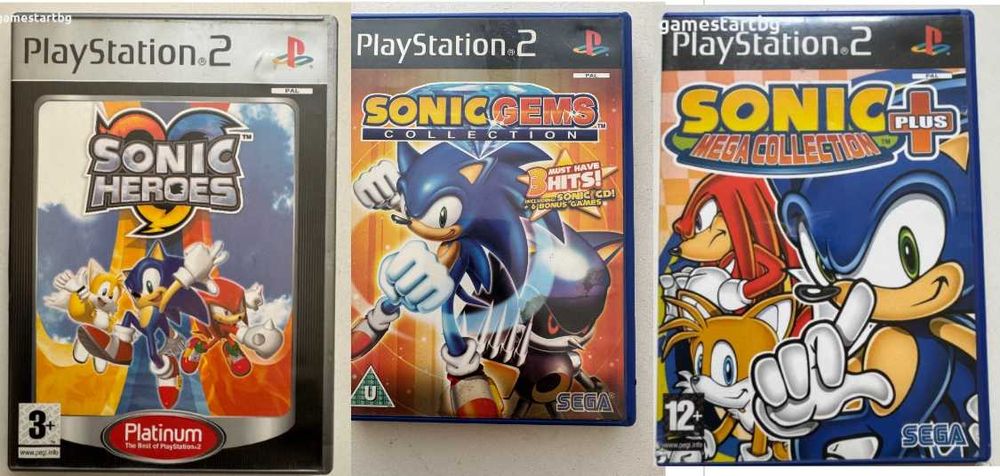 Sonic игри за PS2