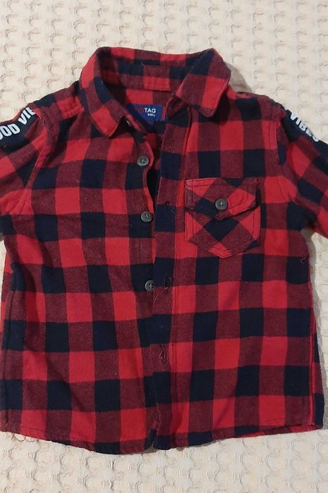 Рубашки на мальчика до года