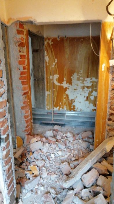 Къртене, чистене, извозване на отпадъци