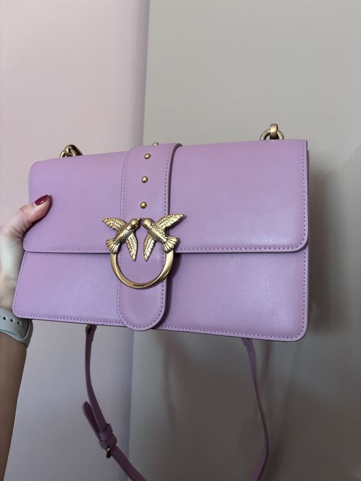 Чанта Pinko розова/лилава