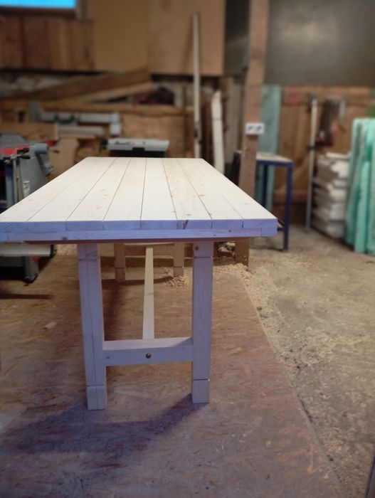 Masă lemn masiv  pentru terasă