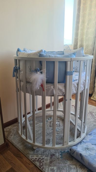 Кровать 7в1 манеж